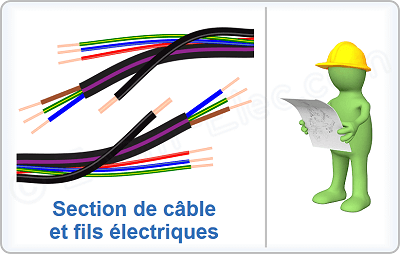 Quels sont les abaques pour choisir la section des câbles électriques ?