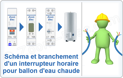 Comment installer un interrupteur horaire ou une horloge programmable pour piloter le ballon d'eau chaude ?